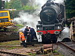 6201.Princess Elizabeth.Churston Turntable.29.03.08.