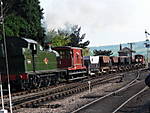 5619 Hauling a small demo goods train 24.05.08.