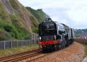 60163 Tornado. Teignmouth 10.7.2011.