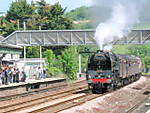 71000 Duke of gloucester at Totnes.28.05.07.