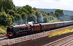 6233.Duchess of Sutherland.Nr Standish Junc .27.08.08.