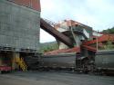 Stockton South Island New Zealand Coal Loading