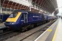 43 Class Brel/paxman Bo-bo Express 43193 First Great Western At Paddington Station