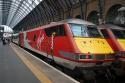 Dvt Mk4 82227 Virgin At Kings Cross Station.