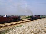 Hercules and Winston Churchill passing at Britannia Points
