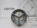 Ashton Valve Protected Dial Pressure Gauge