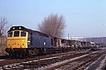 class 25 on an engineers train at Ashton Gate, Bristol