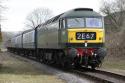Class 47 # D1501 @ Irwell Vale 01/04/2013.