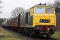 "Hymek" # D7076 @ Irwell Vale 04/03/2012.