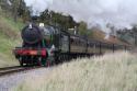 GWR Class 8f 2-8-0 # 2807 @ Oakworth 08/10/2011.