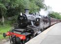 Ivatt Class 2MT # 41241 @ Haworth 12/07/2011.