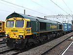 Freightliner 66594 @ Nuneaton 23/04/2008.