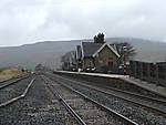 Ribblehead station in the rain 25/04/2008.