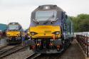 # 68004 + 68002 Vossloh 68's at DRS Crewe open day 19/07/2014.