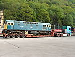 27024 arriving @ Lakeside and Haverthwaite 07/05/2008.