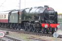 Class 7P # 46100 "Royal Scot" At Carnforth 22/12/2015.