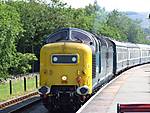 Deltic # 55022 @ Rawtenstall 08/06/2008.