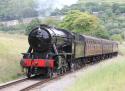 WD 8F # 90733 @ Oakworth KWVR 30/06/2013.