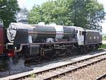 Class 6P # 46115 "Scots Guardsman" @ Hellifield 20/06/2008. has 24 Posts.