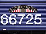 Nameplate of GBRf # 66725.