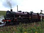 Jubilee # 5690 Leander @ Hellifield 17/08/2008.