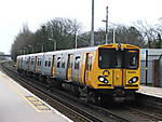 EMU # 508 123 @ Ainsdale Station 03/04/2008.