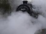 Standard Class 4MT # 76079 @ the ELR Steam Gala 21/02/2009.