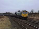 Freightliner # 66557 @ Hellifield 24/02/2009