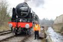 Me And 46100 @ Haworth 13/03/2022