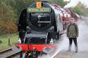 # 6233 "Duchess Of Sutherland" and me @ Rawtenstall 19/10/2018