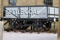 Settle Coal Wagon At Settle Station 16/02/2017.