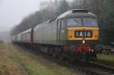 Class 47 # D1501 @ Irwell Vale ELR 27/01/2018.