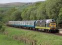 Deltic # D9016 (55016) @ Irwell Vale 24/04/2011.