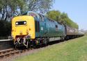 Deltic # D9000 (55022) @ Irwell Vale 24/04/2011.