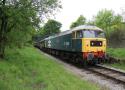 Class 47s # 47580 + # 47715 @ KWVR 20/05/2011.