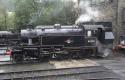 Class 2MT 41241 @ Haworth Shed On The KWVR 08/10/2010.