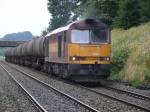 EWS Class 60  # 60004 @ Pleasington 26/08/2009.