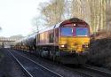 DBS Class 66 # 66164 @ Pleasington 26/01/2011.