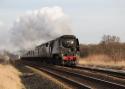 Bulleid # 34067 Tangmere 08/02/2011.