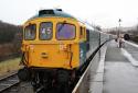 Class 33/1 # 33109 @ Rawtenstall 16/01/2011.