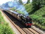 Royal Scot # 46115 @ Rishton Tunnel 14/07/2009.