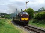 Class 37s # 37248 + 37109 @ the ELR 04/07/2009.