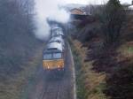 57601 at the rear of Cotton Mills Express 13/12/2008.