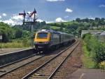 HST Departs Lostwithiel